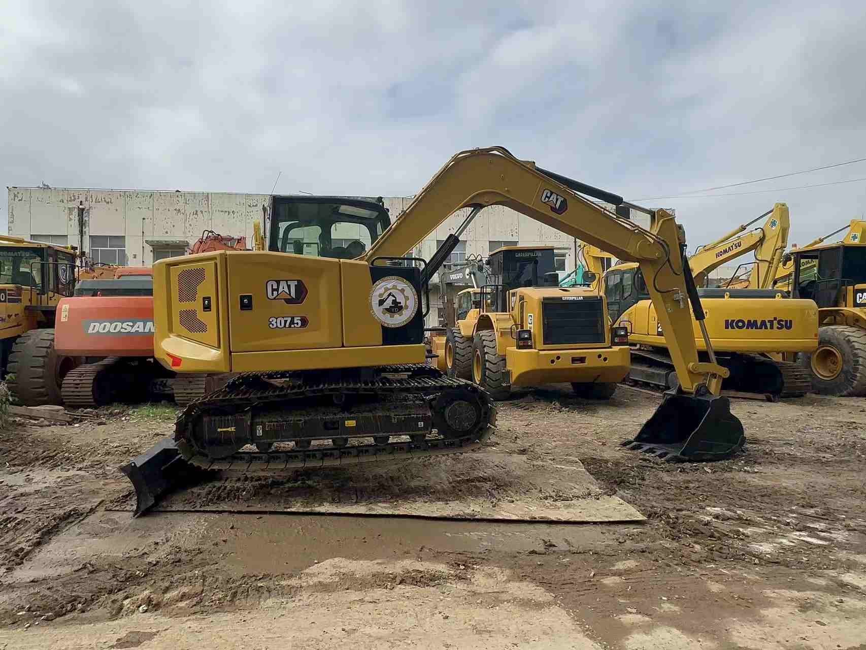 Japon, États-Unis Excavateur CAT usagé à vendre 307.5 Jindongyu Machinery de seconde main