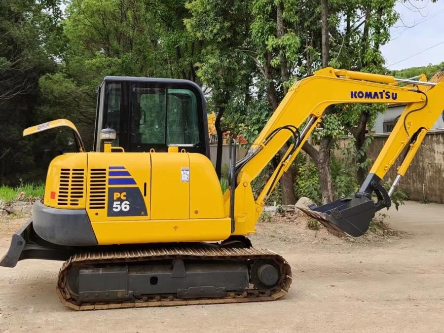 Japon Excavateur Komatsu d'occasion à vendre Machinerie PC56-7 Jindongyu de seconde main