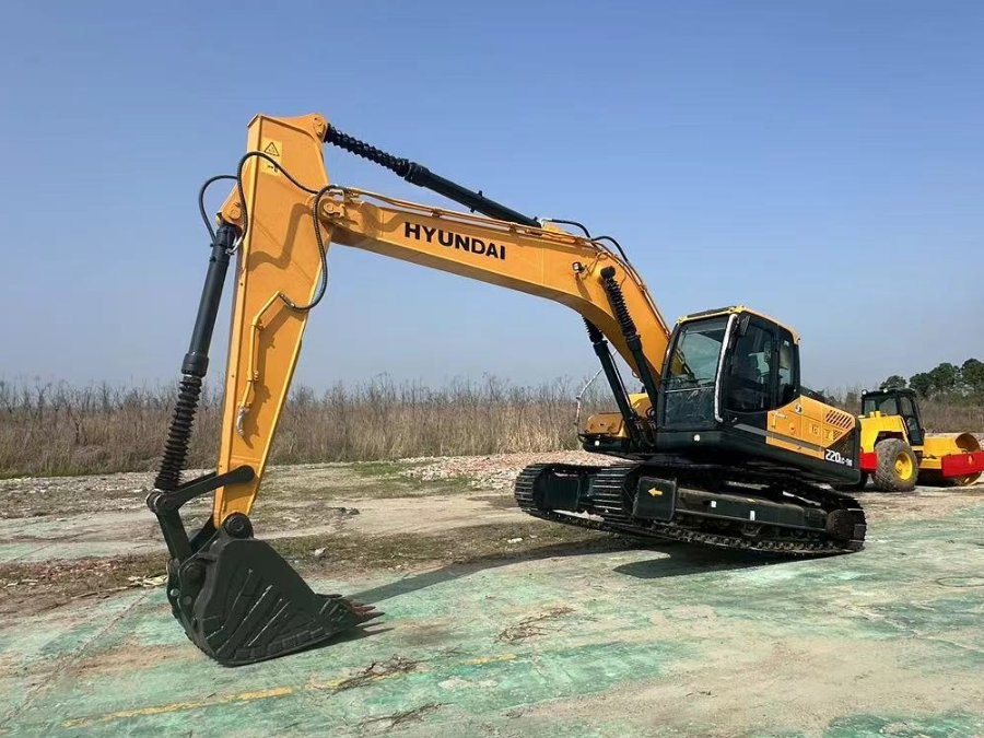Corée Excavateur Hyundai d'occasion à vendre R220-9s 210 220 215 Machinerie Jindongyu