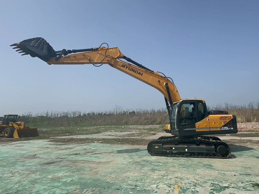Corée Excavateur Hyundai d'occasion à vendre R220-9s 210 220 215 Machinerie Jindongyu