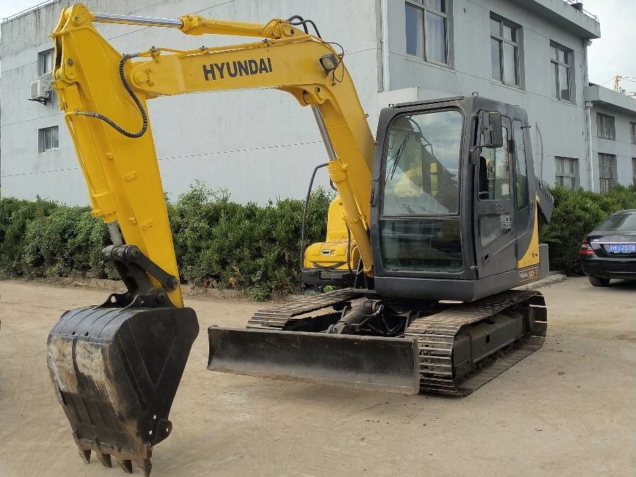 Corée Excavateur Hyundai d'occasion à vendre R80-7 8 Tonnes Machinery Jindongyu