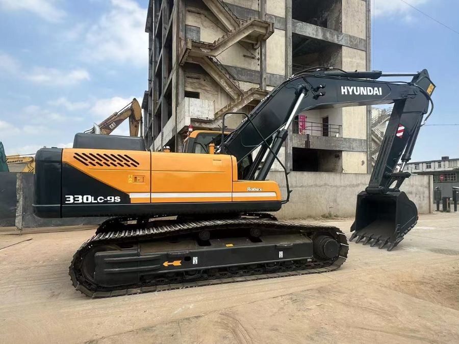 Corée Excavateur Hyundai d'occasion à vendre Used 330-9S 330lc-9 Machinery Jindongyu