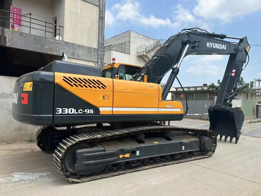 Corée Excavateur Hyundai d'occasion à vendre Used 330-9S 330lc-9 Machinery Jindongyu