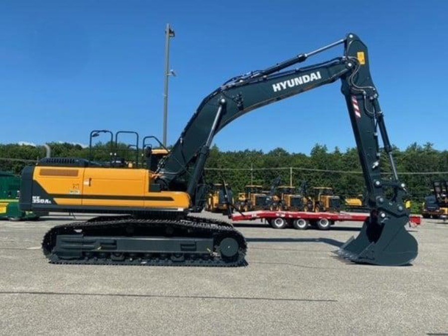 Corée Hyundai Excavator HX350 Machinery Jindongyu 1,6-1,83m3 Capacité du seau