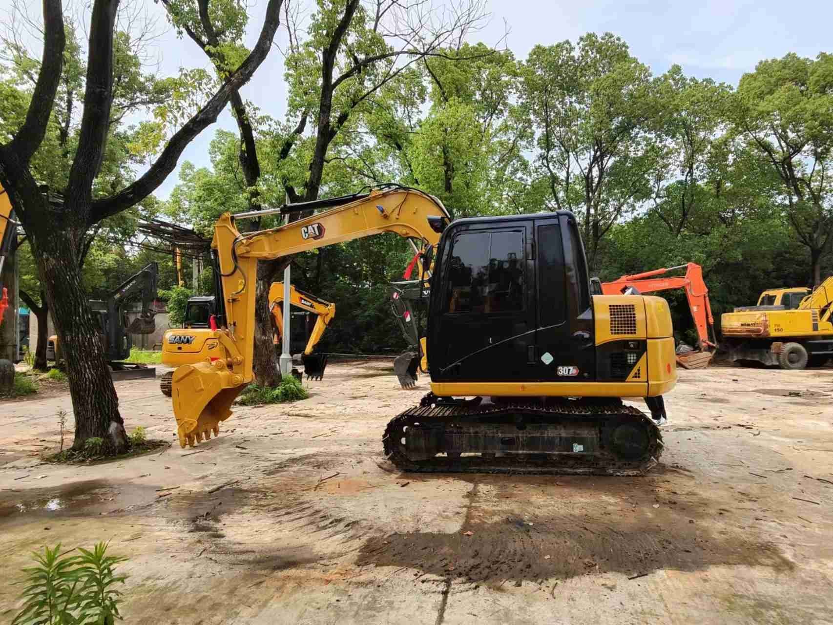 Japon Excavateur CAT d'occasion à vendre Machinerie Jindongyu 307D d'occasion