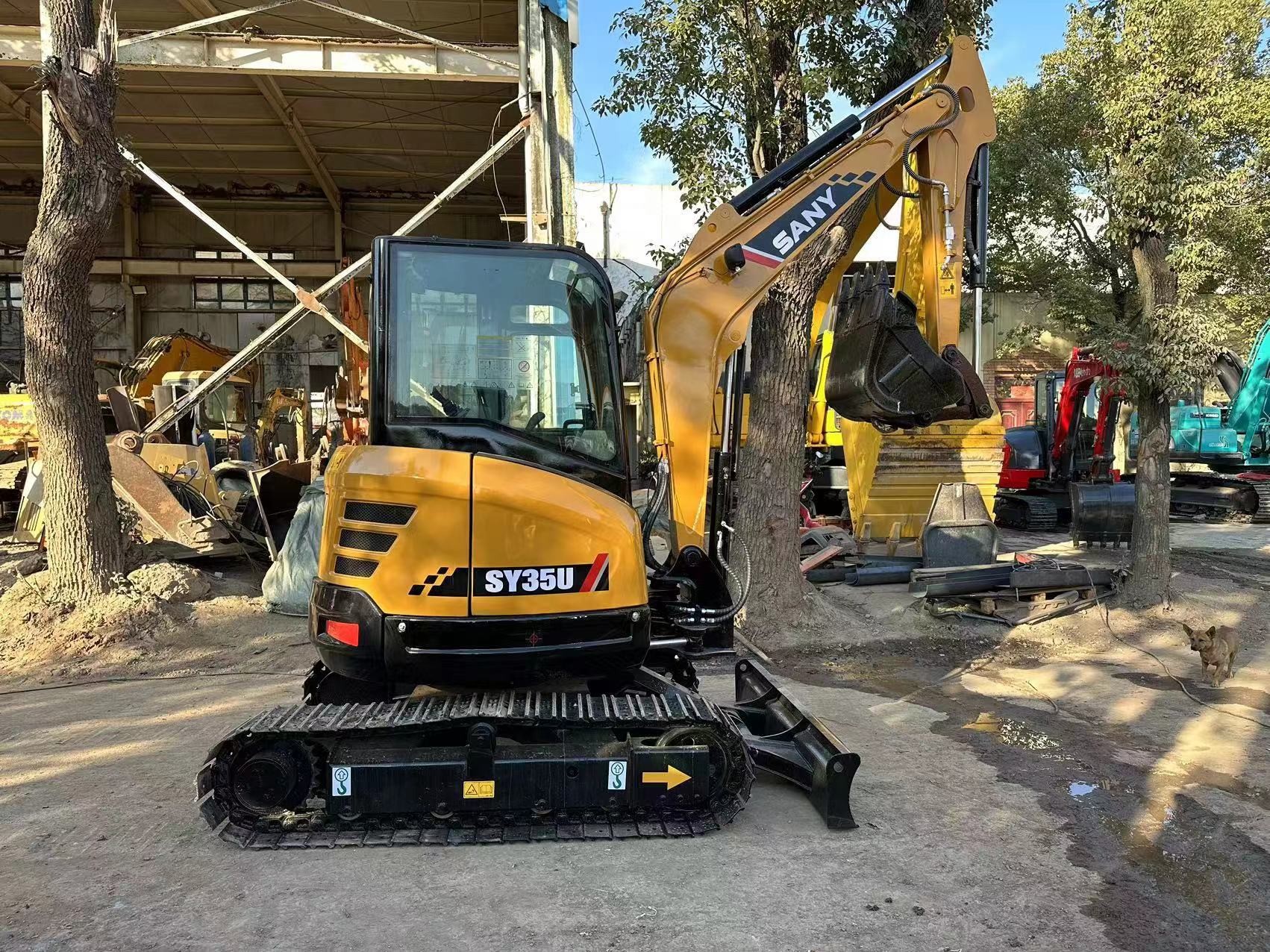 La Chine utilise une excavatrice Sany à vendre Used SY35U Machinery Jindongyu
