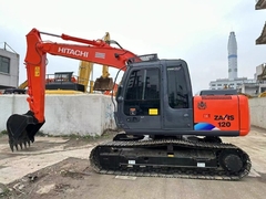 Bon rendement Excavatrice utilisée Hitachi ZX120
