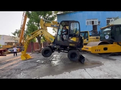 Excavateur à roues utilisée Hyundai R60w-7 Corée Originale 6 Tons Machine Digger